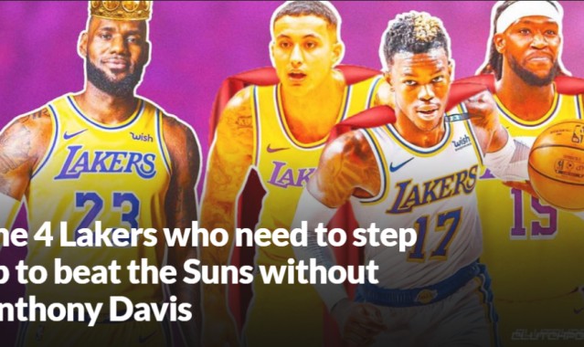  浓眉哥统治禁区湖人轻取雷霆巩固西部第八  