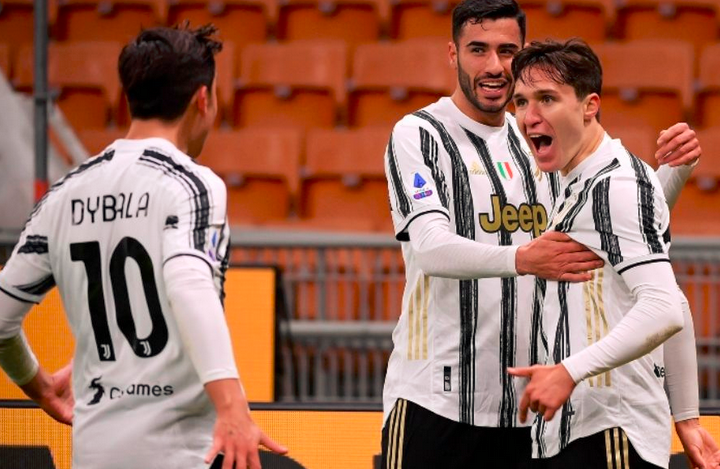  尤文边锋小基耶萨独中两元，帮助球队逆转击败卡利亚里  